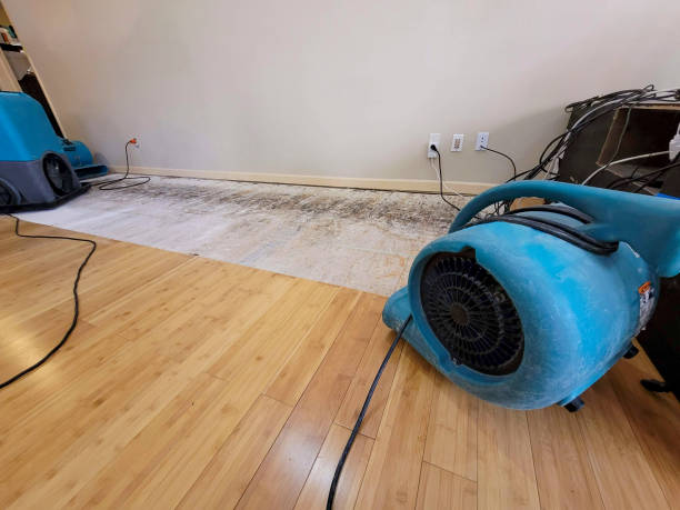 Professional Water Extraction technician working in North Kingstown, RI